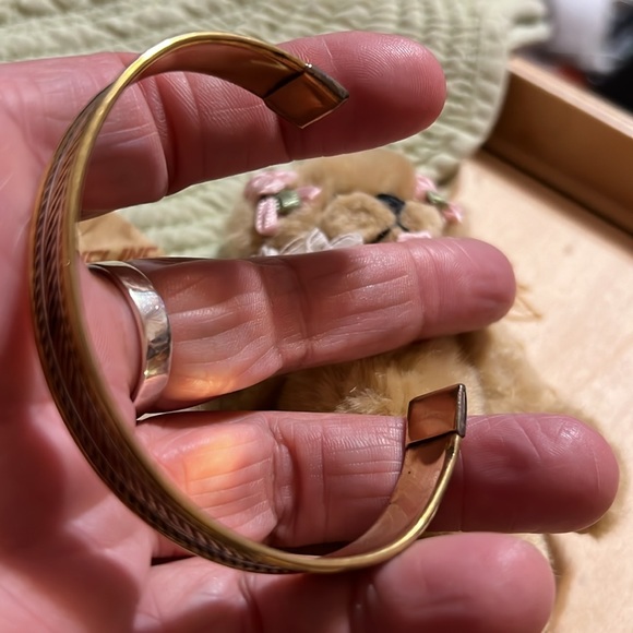 New Copper cuff bracelet India med/large size - Picture 4 of 5